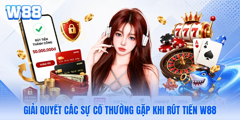 Giải quyết các sự cố thường gặp khi rút tiền W88 Giải quyết các sự cố thường gặp khi rút tiền WW88