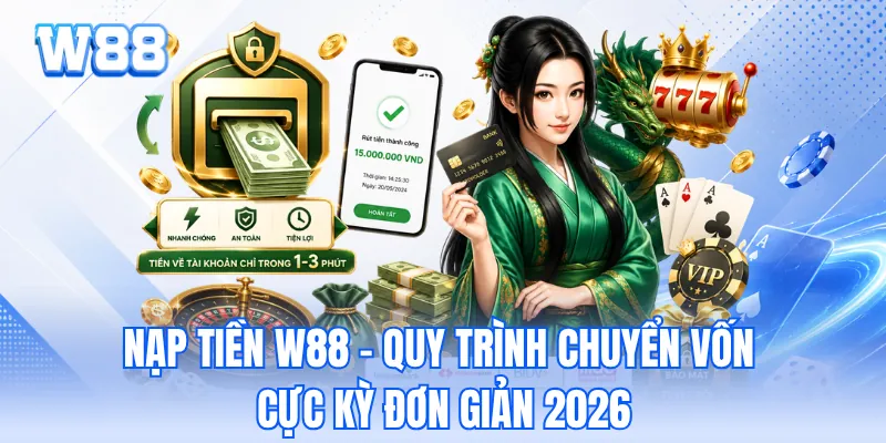 Nạp Tiền WW88 - Quy Trình Chuyển Vốn Cực Kỳ Đơn Giản 2026